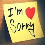 I Am Sorry Quotes Apology msg icon
