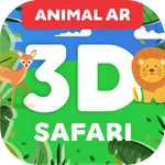 Animal AR 3D Safari Flash Card icon