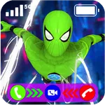 Spider Hero Man Fake Call icon
