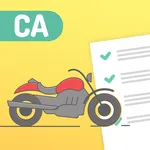 CA DMV Motorcycle License test icon
