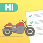 MI Motorcycle Permit DMV Test icon