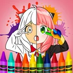 Sppy X Family Coloring Book icon