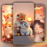 Cute Cat Wallpaper Live HD 4K icon