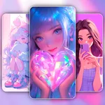 Cute Girly Wallpaper icon