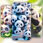 Cute Panda Wallpaper icon