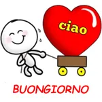 Stickers buongiorno buonanotte icon