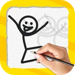 Animaker, stickman animation icon