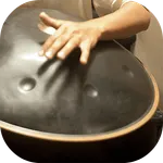 Hang drum virtual icon
