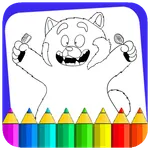 Turning Red Coloring Book icon