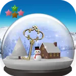 Snow globe and Snowscape icon