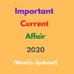 Important Current Affairs 2020 icon
