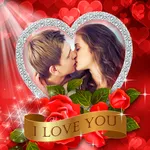 Valentine Love Photo Frames icon