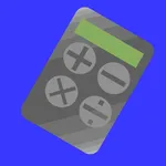 キーボードで打つ電卓(余りの計算ができる機能付き!) icon
