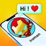 Hero Chat & Video Call Prank icon