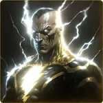 Adam Super Hero Black Fighter icon