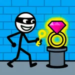 Thief Game: Stickman Escape icon