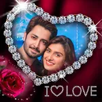 Love photo frame- love frame icon