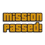 MISSION PASSED! Button icon