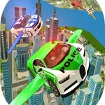 FLYING POLICE CAR SIMULATOR icon