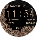Golden Oriental Watch Face icon