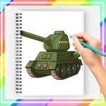 How to Draw WWIII Tank Easy icon