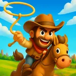 Cowboy Lasso Master: Idle Game icon