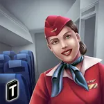 Airplane Flight Attendant -Car icon