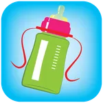 Feeding baby bottle makeover icon