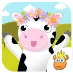 Crazy Farm - Animal School icon