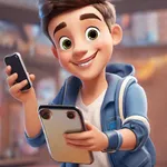 TikToker numbers icon