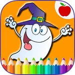 Happy Halloween Coloring Book  icon