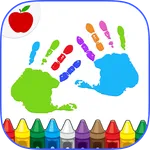 Kids Finger Painting Coloring icon