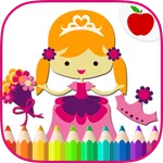 Prince & Princess Coloring Boo icon