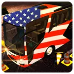 City Coach Bus Parking Game icon