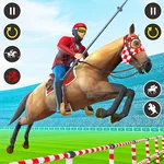 Tent Pegging Horse Racing Game icon