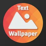 Wallext: Text Wallpaper BG icon