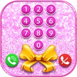 Pink Phone Dialer App icon