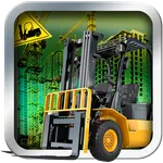 Airport Forklift Driving Heavy icon