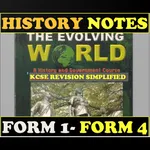 History Notes Form 1-4 [kcse] icon