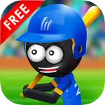 Stickman Baseball Home Run icon