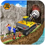 Tunnel Construction Crane Game icon