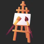 Sculpt draw 3D icon