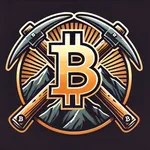 Bitcoin mining cloud icon