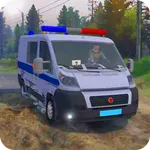 Offroad Police Van Drive Game icon