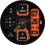 Matrix-for galaxy watch 7 icon