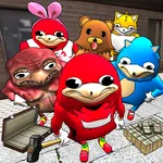 Ugandan Simulator. Knuckles 3D icon