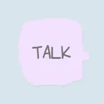 삐뚤빼뚤2 파스텔 보라 카톡테마 - 심플 카카오톡 테마 icon