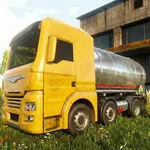 Oil Tanker Truck Games Real 3D icon