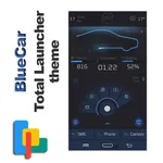 BlueCar for Total Launcher icon