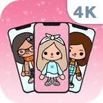 Toca Life Wallpapers World 4K icon